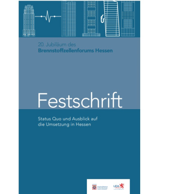 Titelbild der Festschrift Brennstoffzellenforum