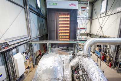 Der Versuchsspeicher für das FlexQuartier in Gießen