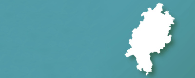 Umriss Hessen türkis 3000px breit